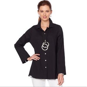 MarlaWynne Textured Easy Shirt